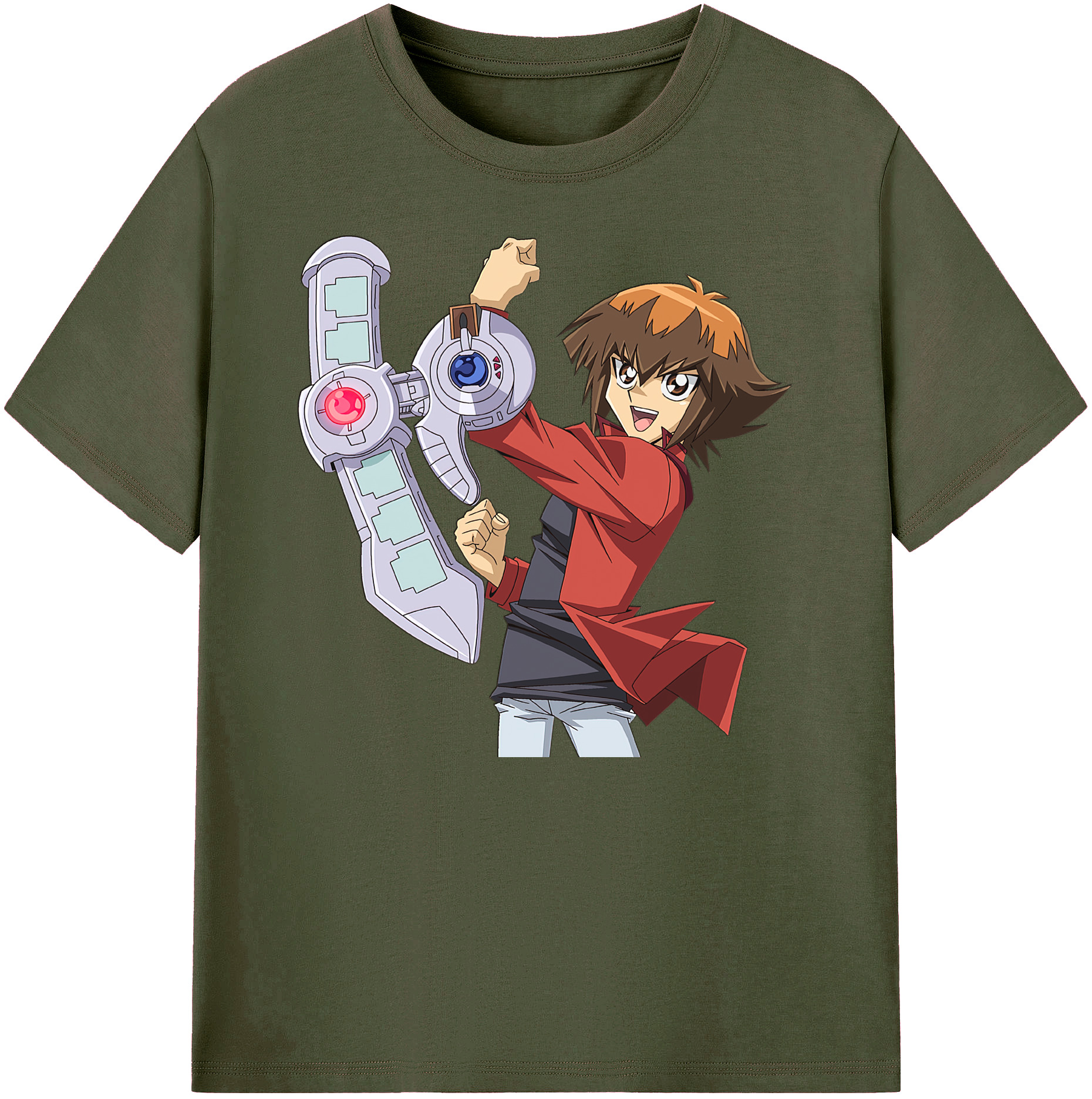 （画像用） 遊☆戯☆王 Yu-Gi-Oh! 綿100％ メンズ半袖Tシャツ｜肌触りやわらか＆通気性